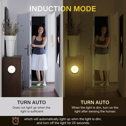Motion Sensor Light for Home with USB Charging
